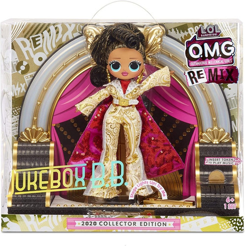 Muñeca Lol Surprise Omg Remix Jukebox B.b Edición Limitada