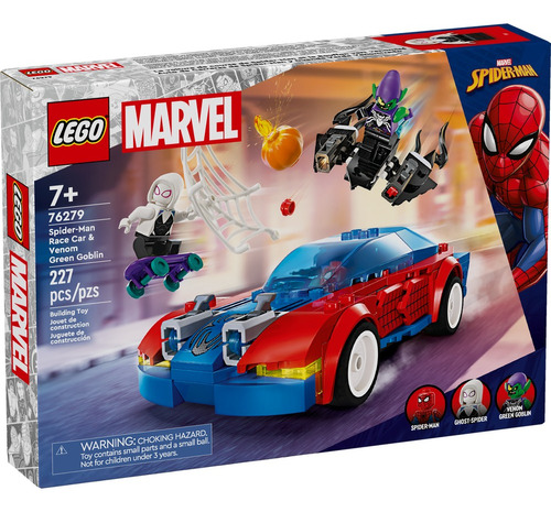 Lego 76279 Coche De Carreras De Spider-man Y Duende Verde V.