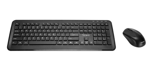 Combo Teclado E Mouse Targus Km610 Sem Fio 2.4ghz Preto