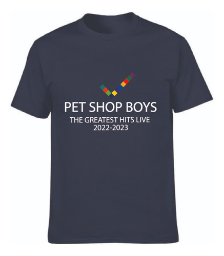 Polera Pet Shop Boys The Greatest Hits Live En Concierto