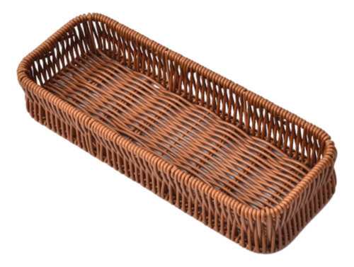 Cesta Tejida, Portafrutas, Organizador Decorativo M