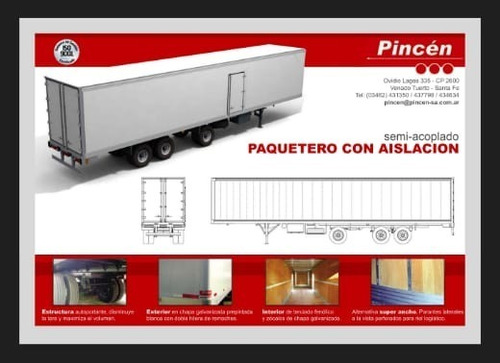 Imagen 7 de 15 de Furgones Pincen ( Termicos Paqueteros Sider )