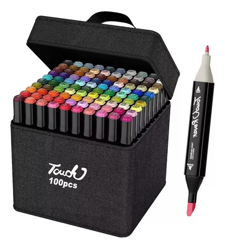 A Para Z0hz Canetinhas Coloridas 100 Cores Ponta Dupla