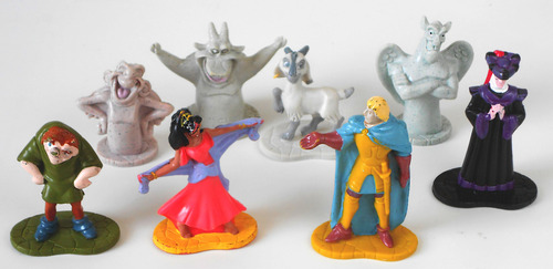 Figuras Del Jorobado De Notre Dame 1996 (Usado)