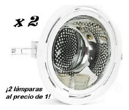 Lampara Spot 9x4  (2x13w E27 120v) Healight Blanca