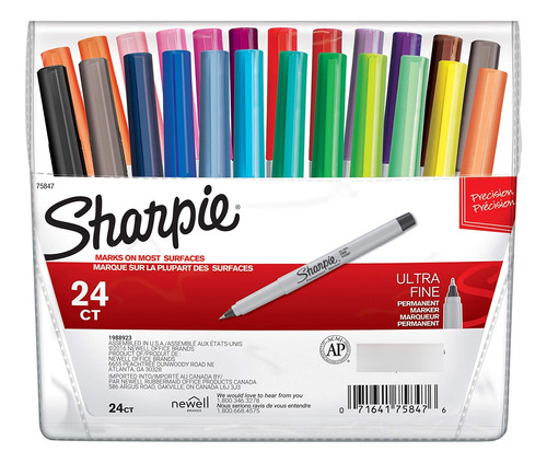 Sharpie 75847 Marcador Permanente Punta Ultrafina