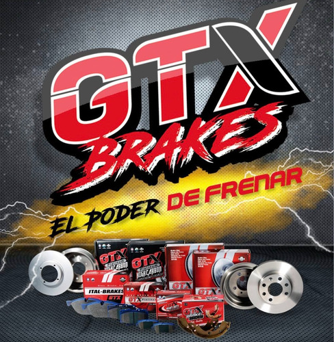 Par Discos Freno Delantero Gtx Para Kia Mohave 2008 2021