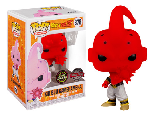 Funko Pop Dragon Ball Z Kid Buu Kamehameah # 878 Glow Chase 