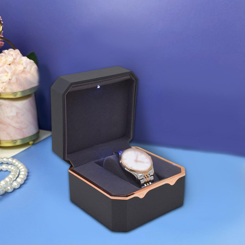 Vitrina De La Caja Del Cajón De La Exhibición De La Negro