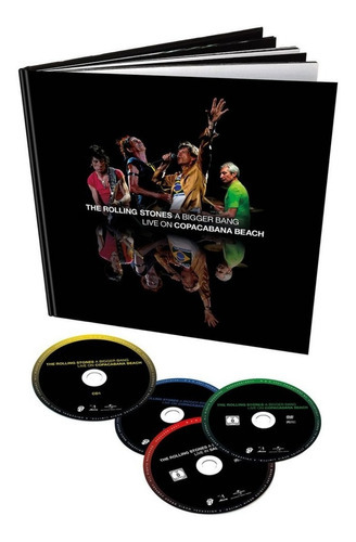 The Rolling Stones A Bigger Bang Live Copacabana 2dvd Y 2 Cd