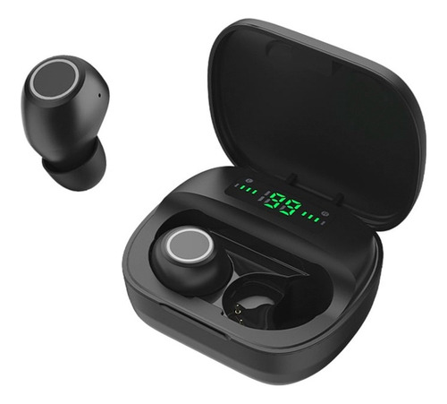 Audifonos Bluetooth True Wireless Earbuds Tws W9 Color Negro Color de la luz Verde oscuro