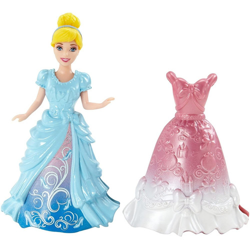 Imagen 1 de 5 de Disney Princess Magiclip Muñeca De Cenicienta Y De La Moda
