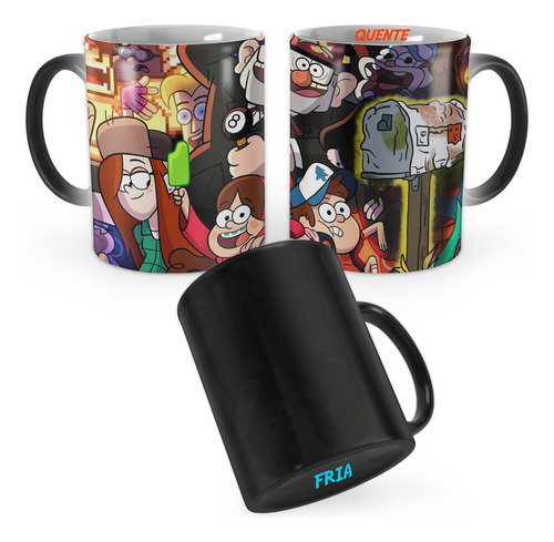 Caneca Mágica Gravity Fall Mod 17
