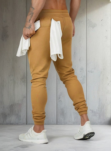 Pants Jogger Deportivo Casual Slim Fit Bolsas Cierre Moda