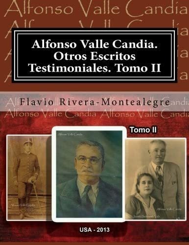 Libro: Alfonso Valle Candia, Otros Escritos Testimonial&-.