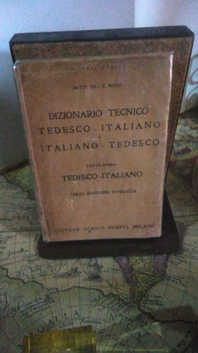 Dizionario Tecnico Tedesco Italiano