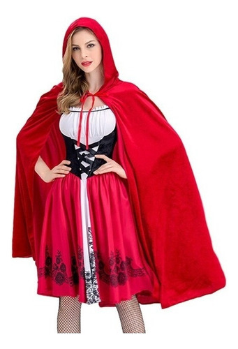 Lazhu Halloween Party Costume For Women Little Red R 2024