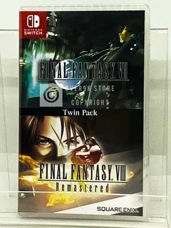 Final Fantasy Vii & Viii Twin Pack Nintendo Switch Square