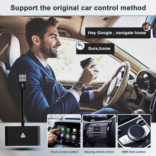 Convertidor De Adaptador De Coche Carplay Inalámbrico