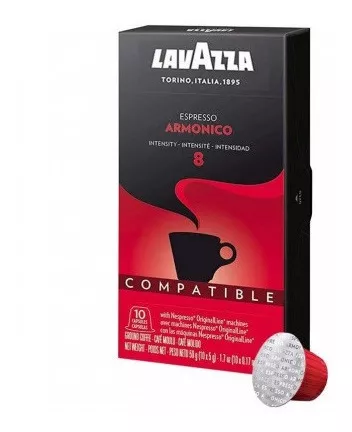 Cafe En Capsulas Lavazza Espresso Armonico X 100u - Vinariam