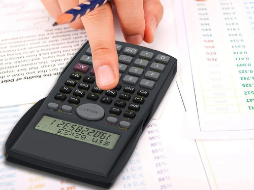 Imagen 2 de 2 de Calculadora Cientifca Multifuncional Keenly Kk-82ms-5 Tapa