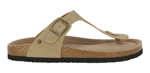 Sandalia Bamers Kend Capri High Mujer Beige Oscuro