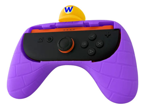 Grip Nintendo Switch 2 Empuñadura Joycon De Mario Bros Wario