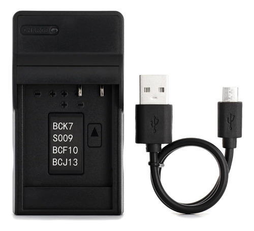 Dmw-bcf10 Cargador Usb Para Panasonic Lumix Dmc-fh20, Dmc-fh