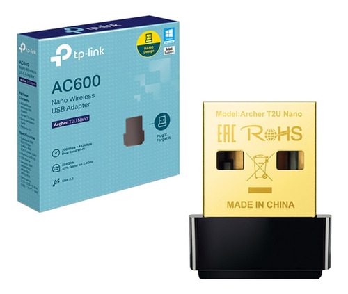 Receptor Wifi Dual Band Tp-link 5 Ghz Archer T2u Nano