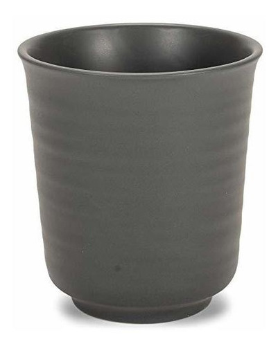 Juego De 4 Tazas De Café De Gres Con Acabado Mate Y Acabado