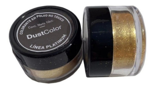 Colorante En Polvo Platinum Dorado Fino 10 Cc Dust Color 