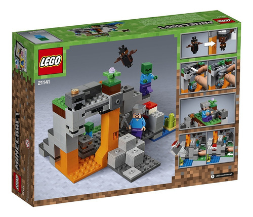 Lego Minecraft La Cueva De Los Zombis