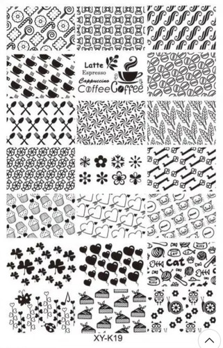 Placas Con Diseños Para Stamping/uñas/nail Art/decoración