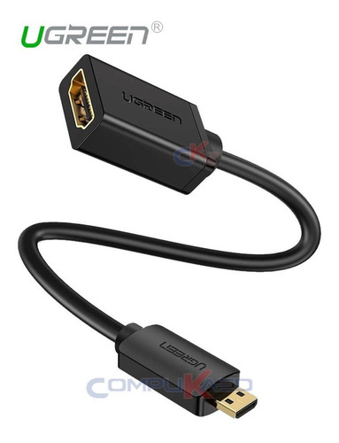 Adaptador Micro Hdmi Macho A Hdmi Hembra Ugreen Ultra Hd 4k