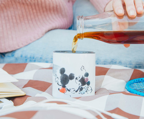 Taza De Té Silver Buffalo Disney Mickey Minnie Mouse 270 Ml