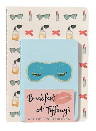 Breakfast At Tiffanys Notebooks (set Of 3)