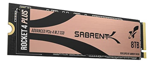 Sabrent 8tb Rocket 4 Plus Nvme 4.0 Gen4 Pcie M.2 Ssd Interno