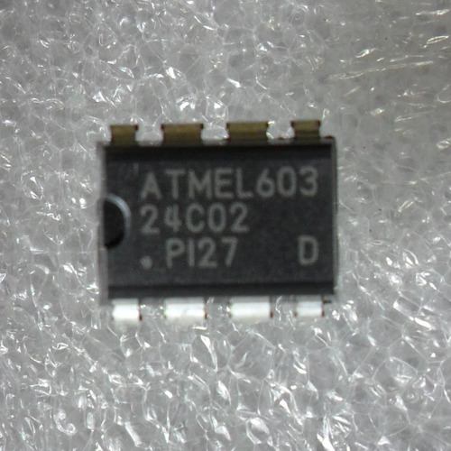 Atmel 24c02 At24c02 Dip 8 Eeprom (por 5 Unidades)