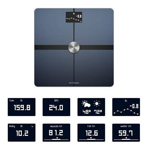 Báscula Corporal Withings Body + - Báscula Inteligente Dig