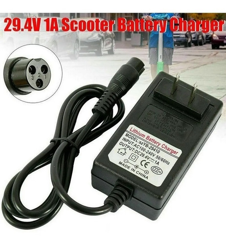 Imagen 8 de 8 de Cable Cargador Scooter Razor Patín Del Diablo Eléctrico E100