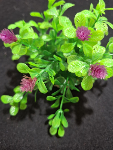 Planta Artificial 15cm Para Pecera/terrario Jardín Chino°1