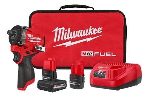 Llave De Impacto Milwaukee M12 Fuel 1/2 747,7 Nm Kit