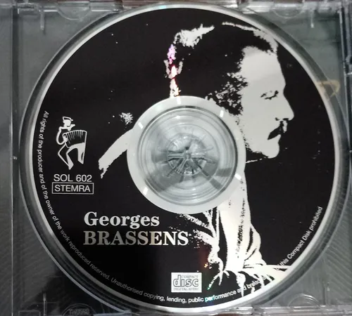 Georges Brassens Le Gorille - Cd - Soldore - Made France (Usado)