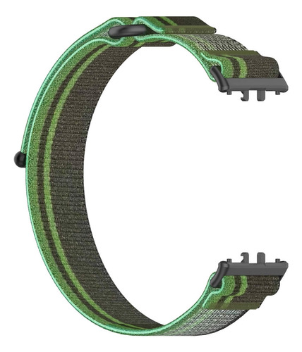 Pulseira Loop Trilha Ltimports Para Samsung Galaxy Fit3 R390 Cor Lt-verde
