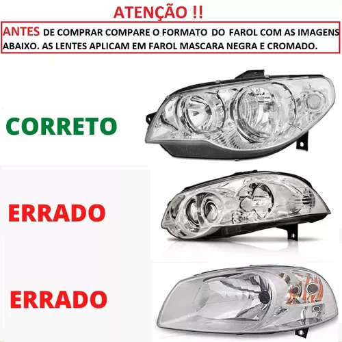 Comprar Par Lente Farol Principal Palio Celebration Modelo Original