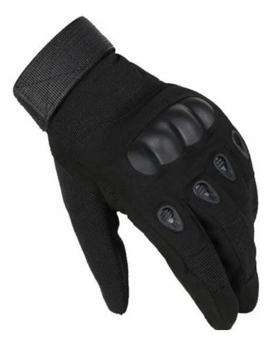 Guantes Tácticos Militar Completos Dedo Completo Talla Negro L