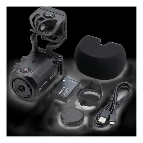 Zoom Q8n-4k Gravador Digital De Áudio E Vídeo