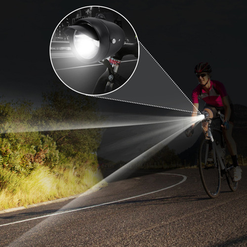 Faro Delantero Retro Led Superligero Para Bicicleta Vintage