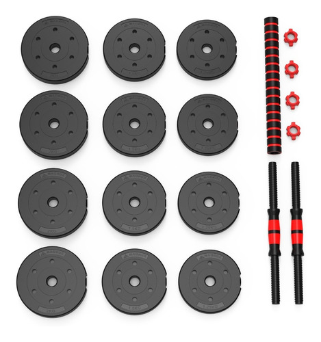 Imagen 4 de 8 de Kit De Pesas Ejercicio Mancuernas Juego De Pesas Termoforrad