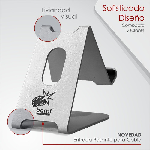 Soporte Apoyo Celular Bam B4 Escritorio Home Office Premium